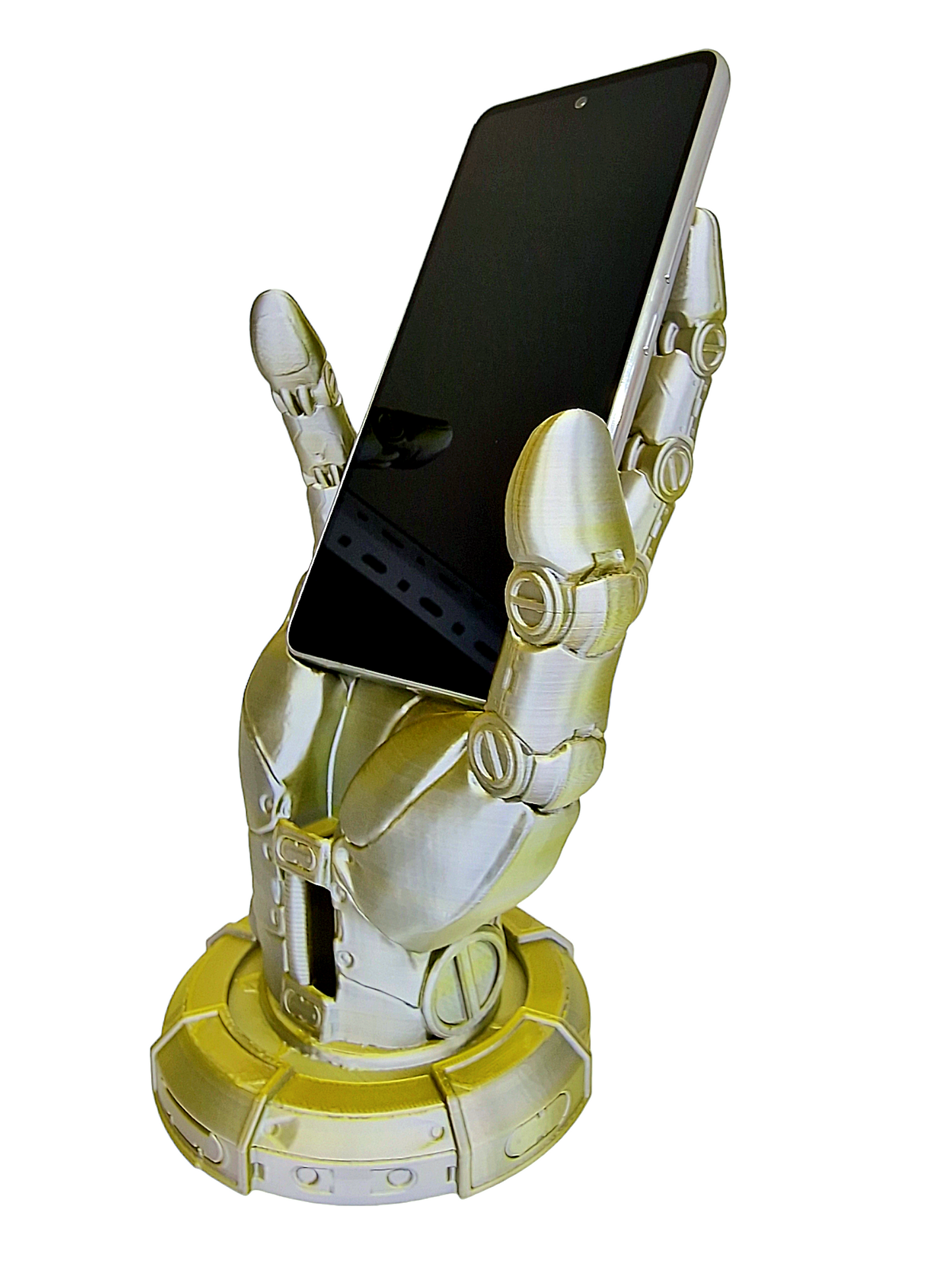 AndroidStand - Moderní stojánek ve stylu androidí ruky pro fanoušky sci-fi