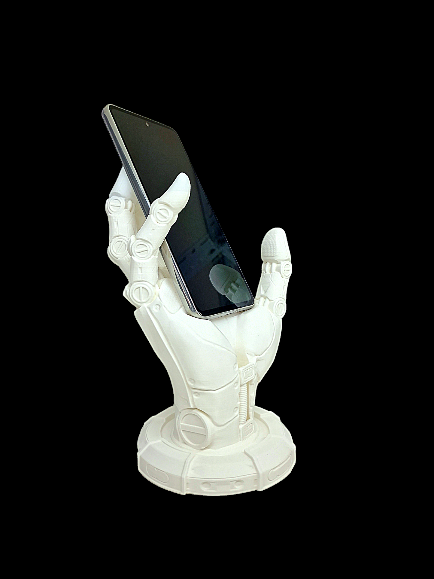 AndroidStand - Moderní stojánek ve stylu androidí ruky pro fanoušky sci-fi